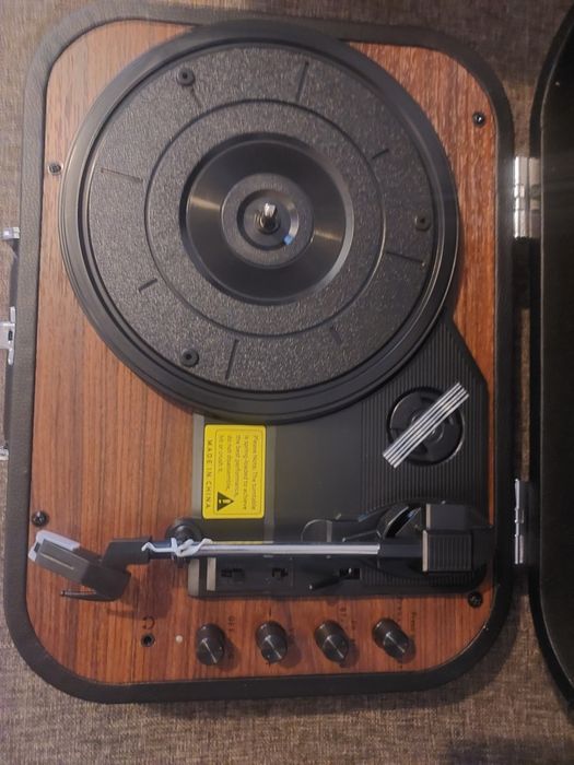 Gramofon Voksun S300 czarny Nowy