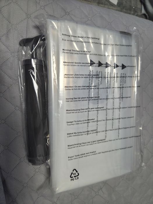 Worki pakowe próżniowe 2 zestawy