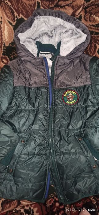 Куртка осіння зимня  4-5 років