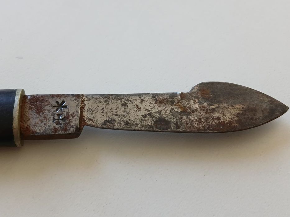 Faca/Bisturi/Raspador de tinta antigo