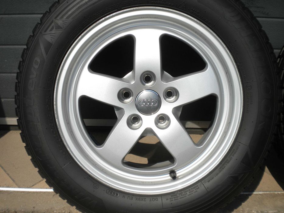 ! Koła zimowe aluminiowe 16 5x112 Audi A4 B9 B8 205/60r16 Hankook 22r