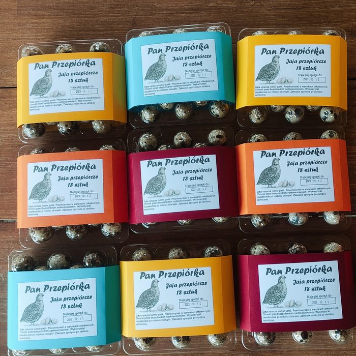 Jajka przepiórcze 180 sztuk