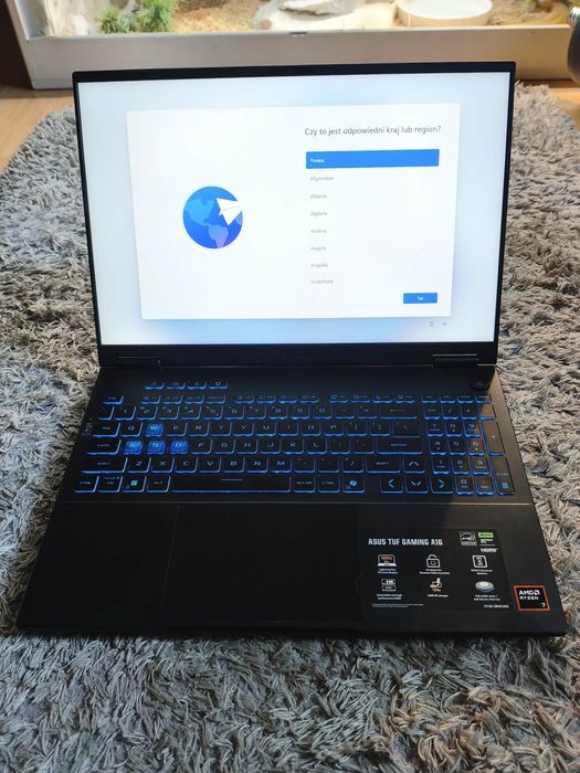 Laptop ASUS TUF Gaming A16 FA608UM-R7165W