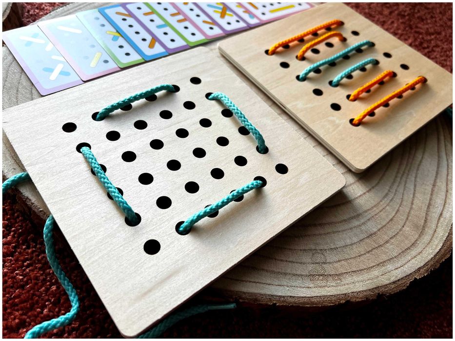 Jogo Educativo de Encaixe em Madeira