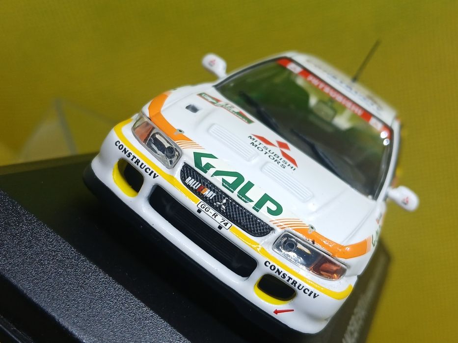 Miniatura 1/43 Mitsubishi  Lancer Evo II Rui Madeira Rally de Portugal