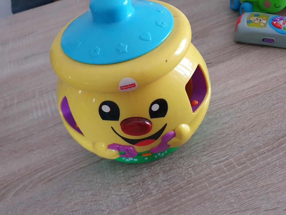 Fisher Price Garnuszek na klocuszek