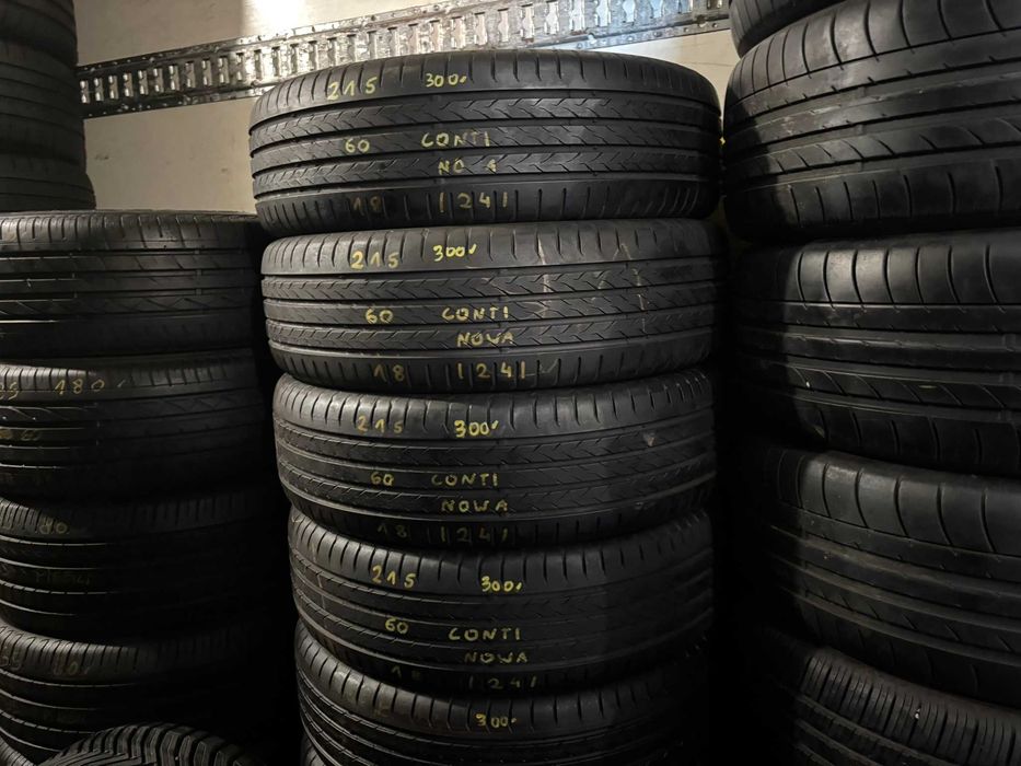 4X OPONY LETNIE 215/60R18 98H Continental EcoContact 6Q 6.9MM 2024R NOWE!