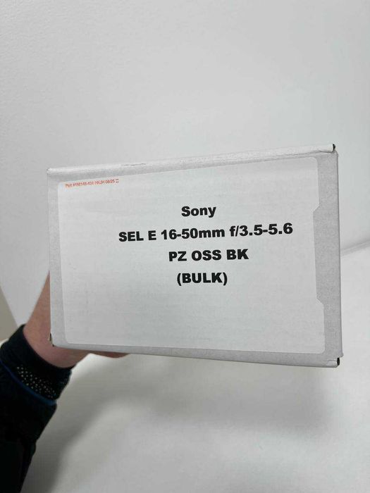 об'єктив Sony E PZ 16-50mm f/3.5-5.6 OSS Black (SELP1650)