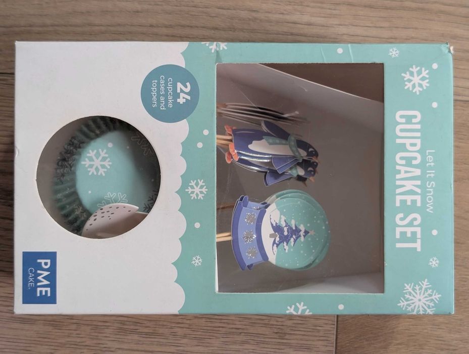 Zestaw babeczek PME – New Baby, zestaw 24 sztuk