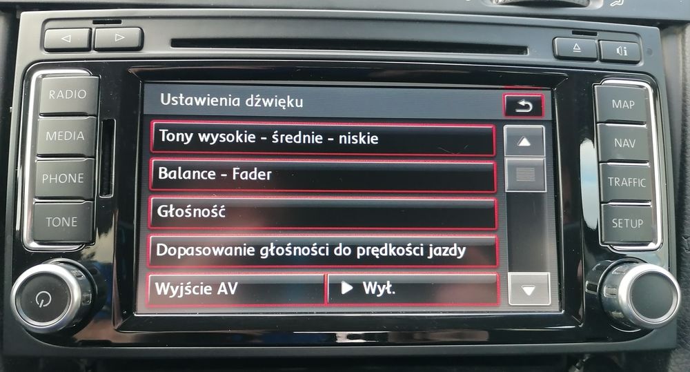 Radio nawigacja RNS 510  Touareg T5 stan bardzo dobry kod.