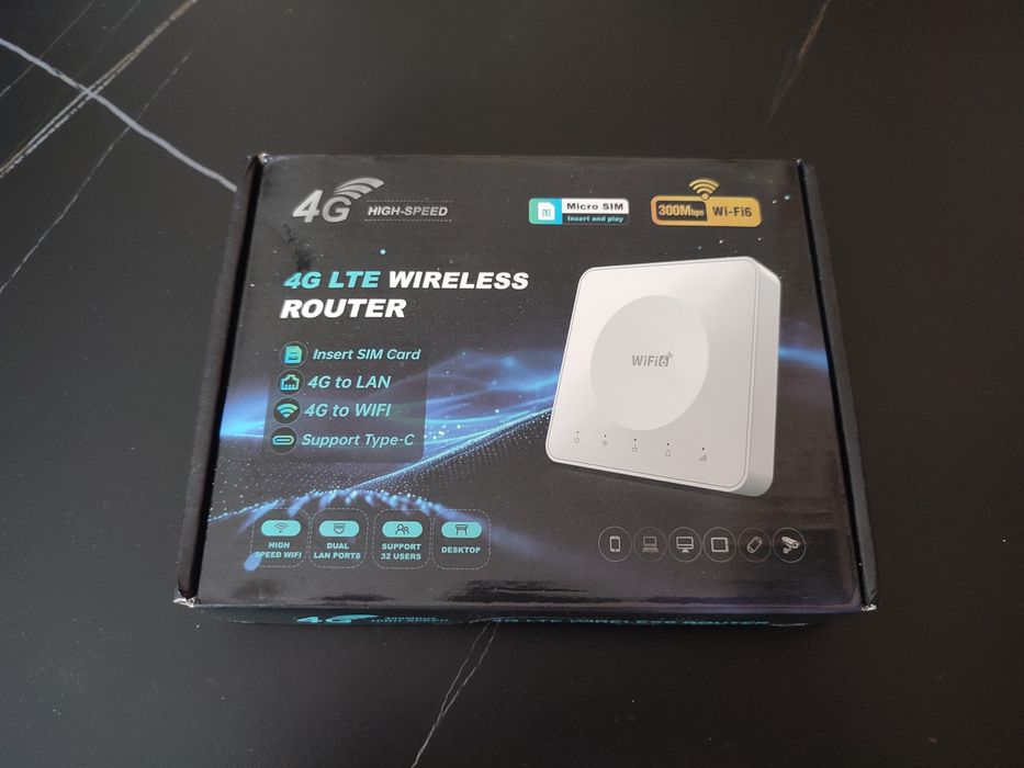 Роутер LTE под sim карту с lan портами