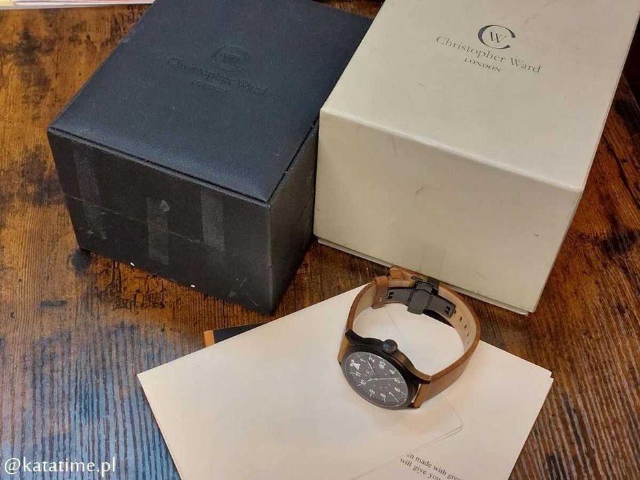 Zegarek męski CHRISTOPHER WARD C8 PILOT limitacja do 200 szt. OKAZJA!