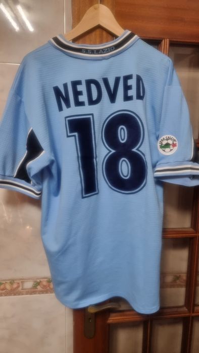 Camisola  do nedved da lazio.de jogo.