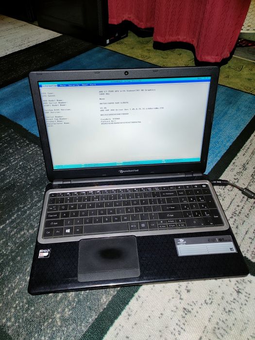 Laptop Packard Bell