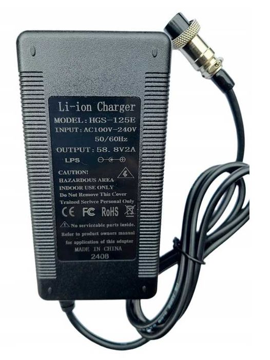 Ładowarka Do Hulajnogi KAMIKAZE K1 MAX 58.8V 2.0A