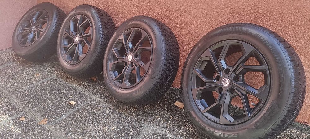 4 Jantes MG 16” + pneus Falken 205/60 R16 + sensores TPMS - Como novos