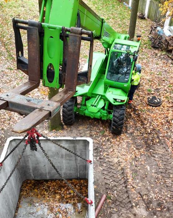 Ładowarka teleskopowa z operatorem usługa operator manitka wynajem