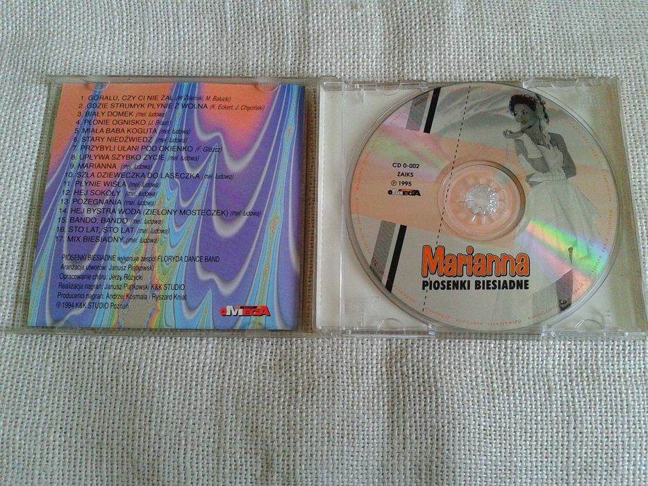 Marianna - Piosenki Biesiadne  CD