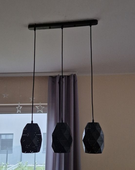 Lampa wisząca potrójna