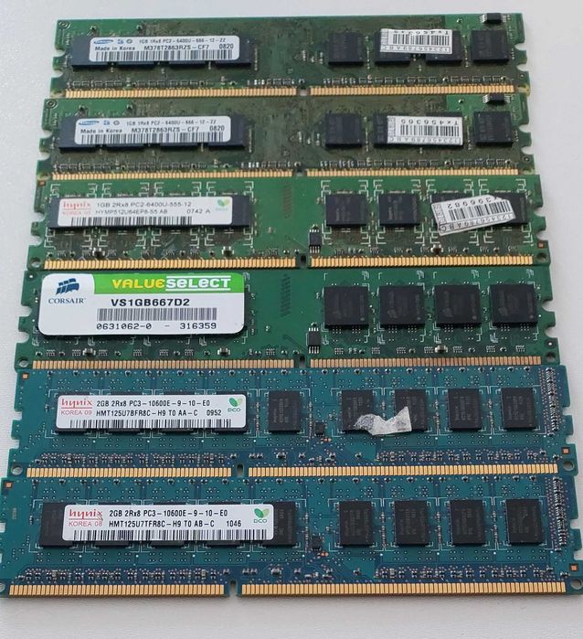 DDR3  и DDR2 оперативная память