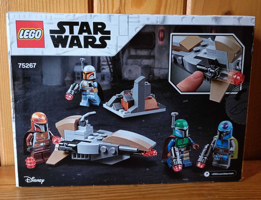 Lego Star Wars 75267 Zestaw bojowy Mandalorianina Nowy na prezent!