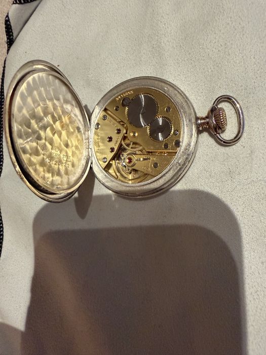 Relogio OMEGA de bolso em prata