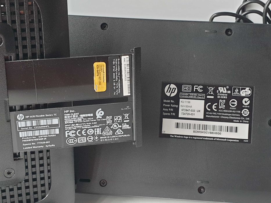 неттоп HP T520  4GB  SSD 16 Gb + комплект монітор DELL 19"