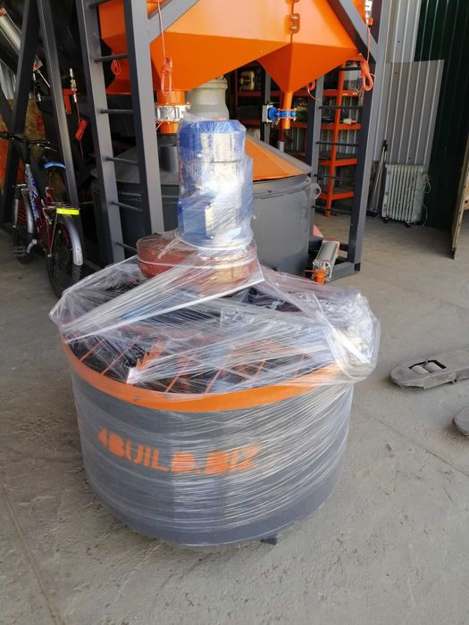 Бетонозмішувач, примусової дії, бетоносмеситель, растворомешалка