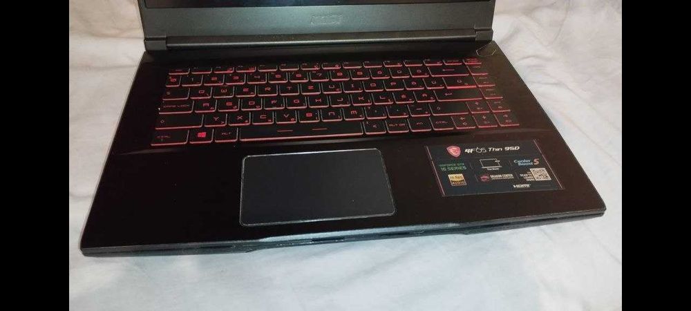 Ноутбук MSI GTX 1660ti