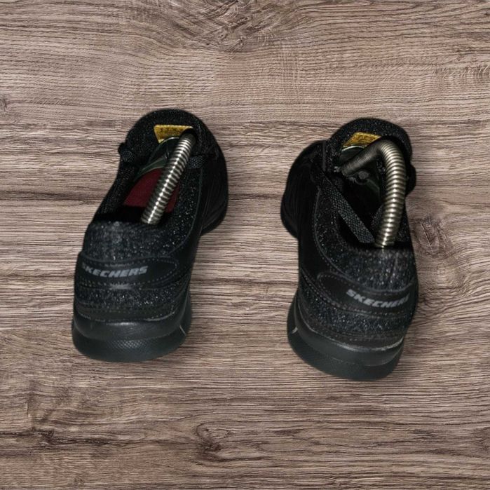 Buty Skechers 38(25cm) skórzane czarne