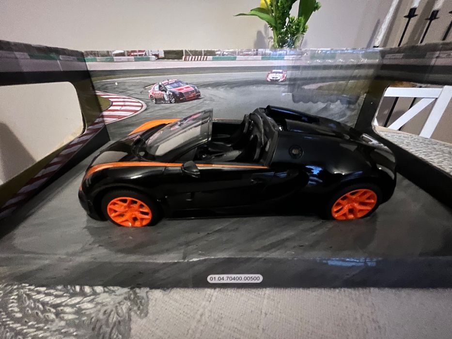 Bugatti CZARNY zdalnie sterowany