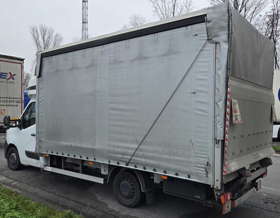 Renault Master, Plandeka, 8 Pallet