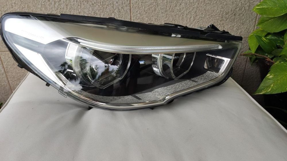 farol direito full Led Adaptativ BMW série 5 GT lci