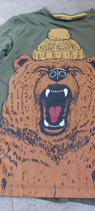 T-shirt z długim rękawem koszulka r.146/152