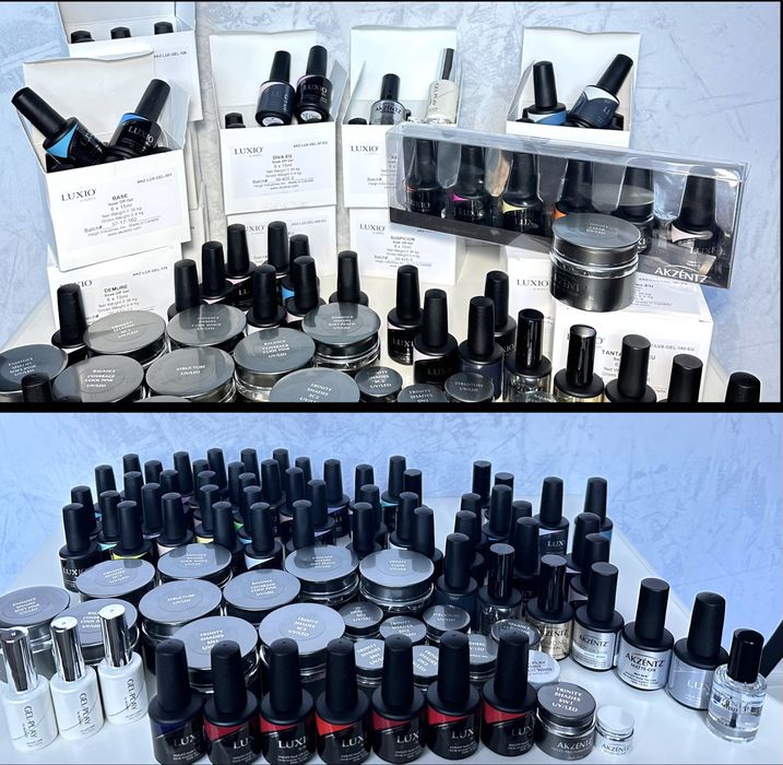 Нові! Гель лак Luxio,Trinity,Enhance,Coy,Blush,Delicate,Haven,топ,база