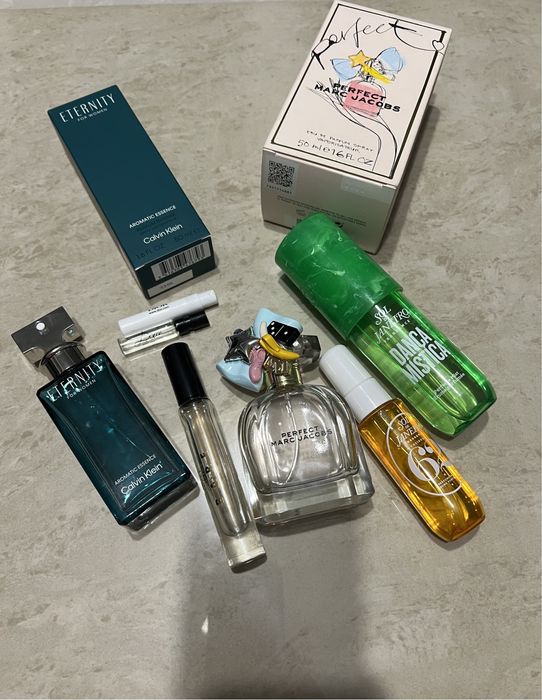 Лот парфумів Marc Jacobs,Calvin Klein,Sol de Janeiro