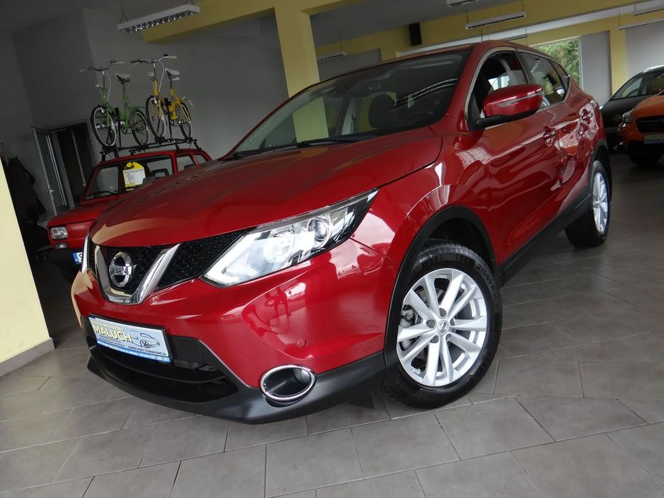 Nissan Qashqai Fabryczny Lakier*Serwisowany*Bardzo Zadbany*Ledy*Navi*Kamera*Bez Wkład