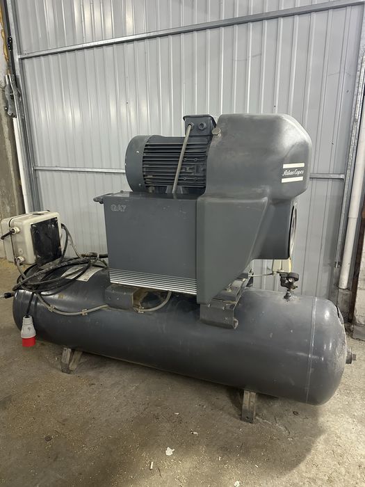 Kompresor śrubowy Atlas Copco GA 7 – 7,5 kW, 10 bar