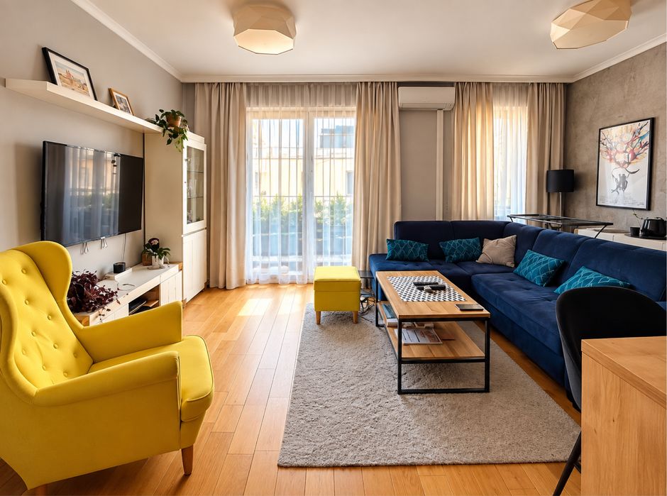 2 pokoje | 45 m² | Wilanów | Klimatyzacja