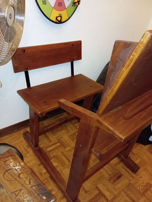 Carteira / secretária madeira .