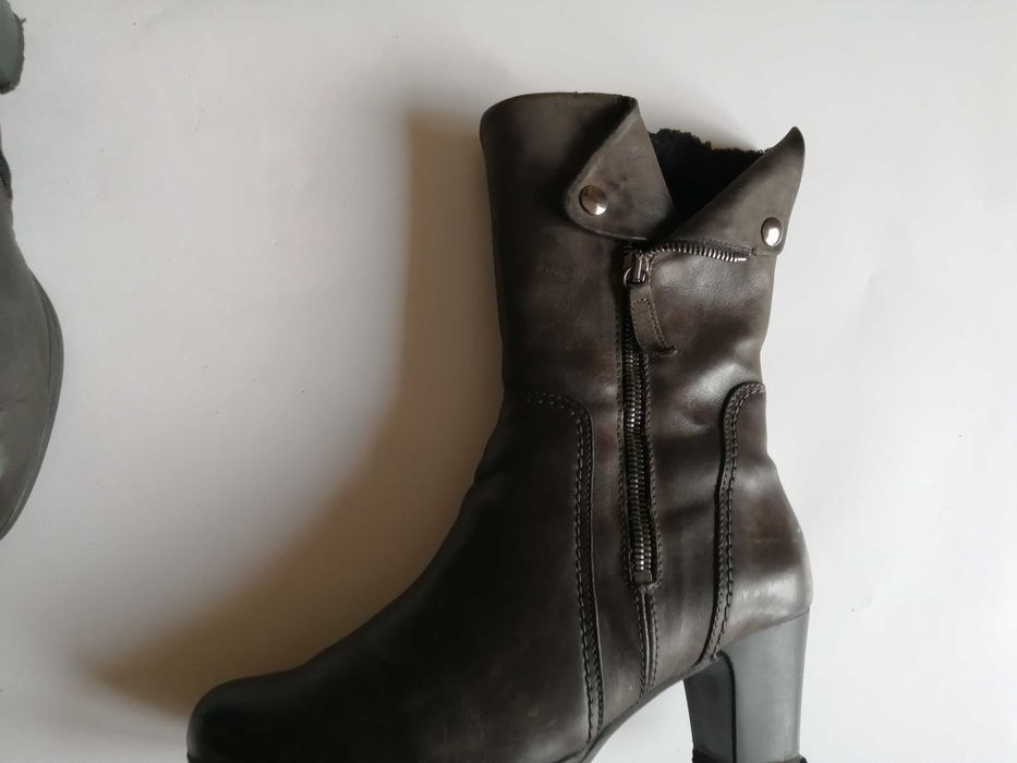 grafitowe botki Gabor, 38