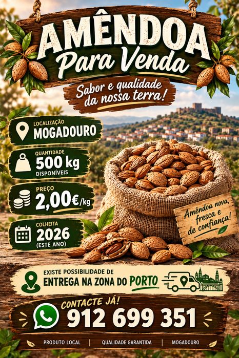 Amêndoa com casca