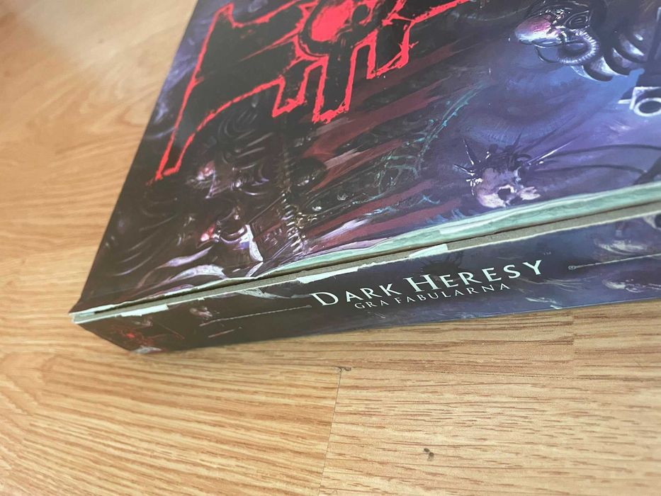 Zestaw 2 podręczników Dark Heresy RPG- Warhammer 40 000