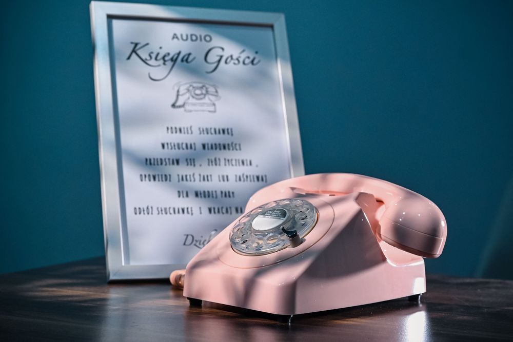 Weselny Telefon - AUDIO Księga Gości - Telefon życzeń
