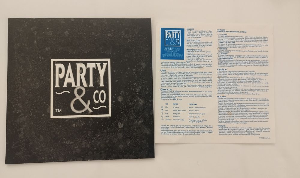 Party & Co – Século XXI (Portugal) Jogo de Festa