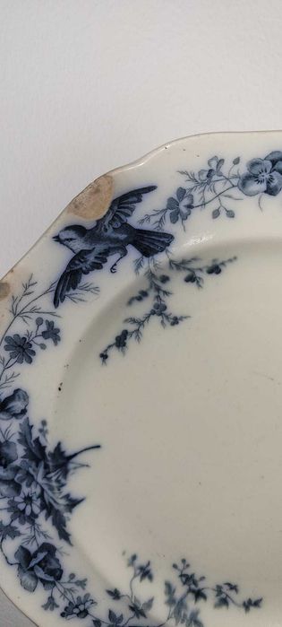 Prato Antigo "Terre de Fer" - Faiança Inglesa - Grand Dépôt Paris