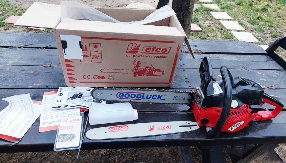 Професійна  бензопила efco  MT570 (Італія)