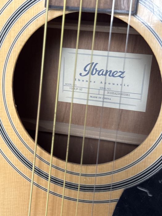 Guitarra acustica Ibanez V50NJP-NT