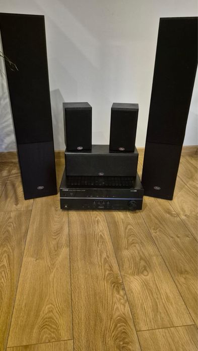Zestaw kino domowe,amplituner, głośniki