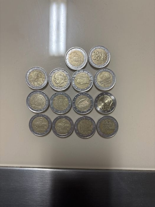 Moedas de 2 € raras